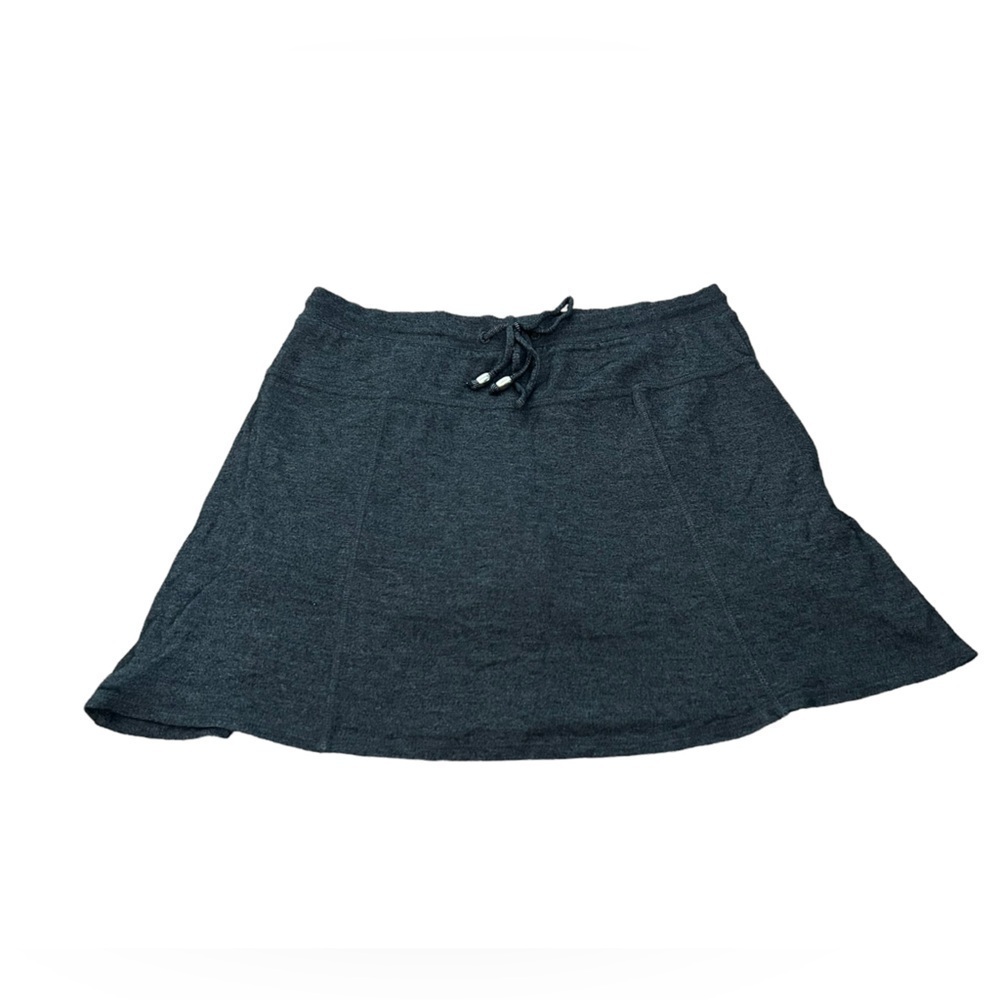 ♥️Green Tea Black Charcoal Textured Knit Skort Super Soft Women’s Size Small
